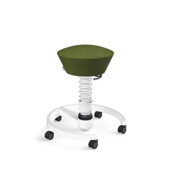 Swopper active chair, green wool blend