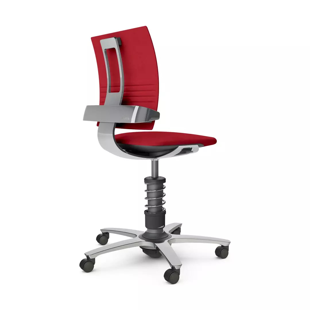 3Dee active chair, red microfibre