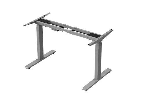 GetUpDesk Duo electric frame, grey