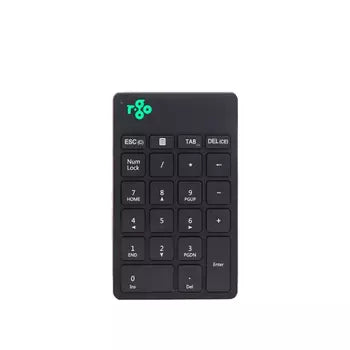 Ergo-R Black numeric keyboard, bluetooth