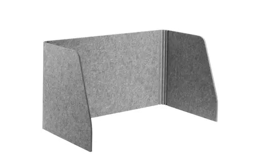 Foldable table screen, grey