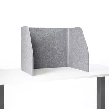 Foldable table screen, grey