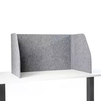 Foldable table screen, grey