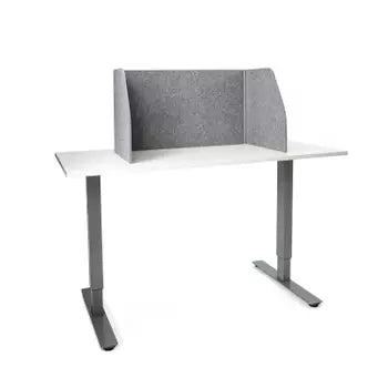 Foldable table screen, grey