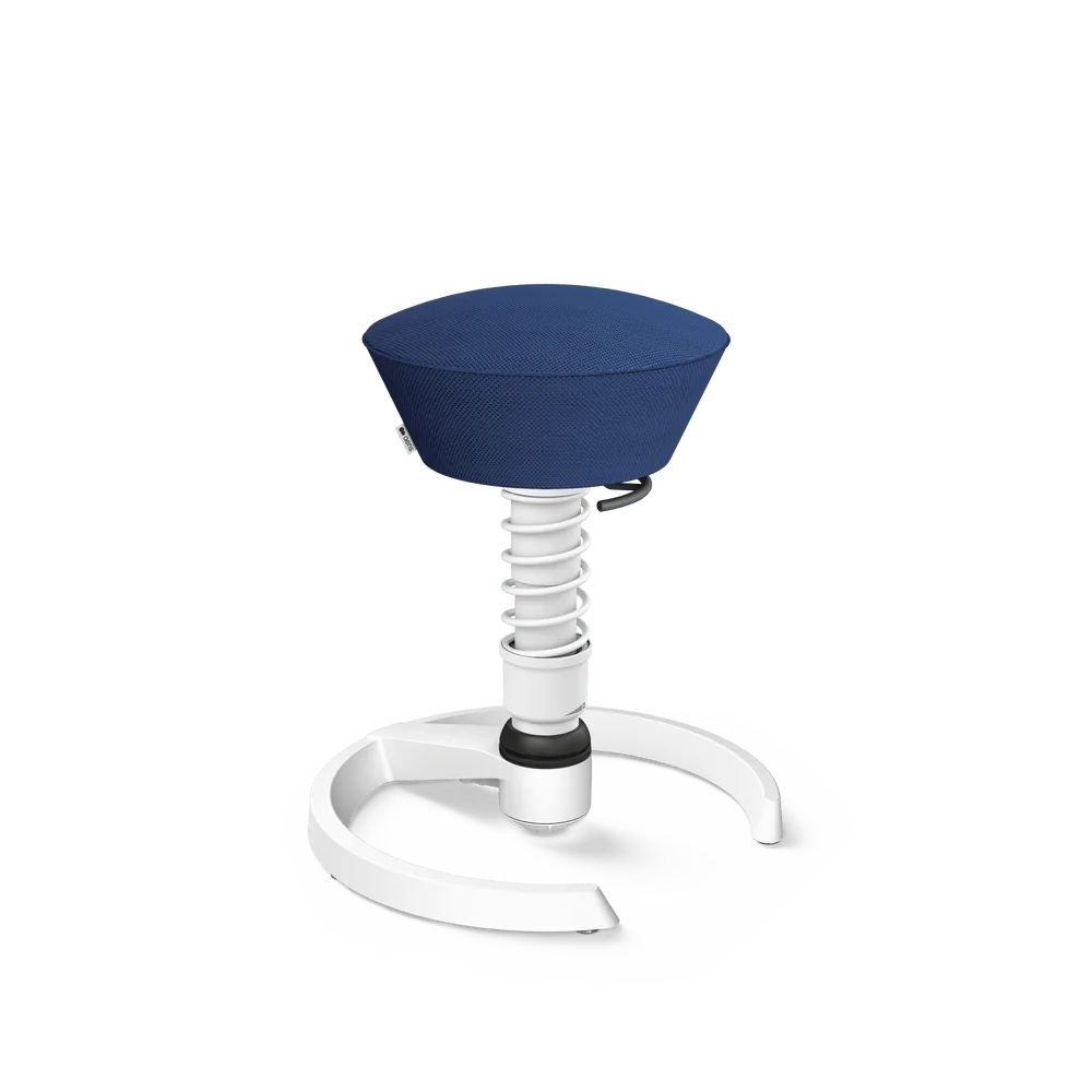Swopper Air, blue Runner 3D mesh, white frame, glides