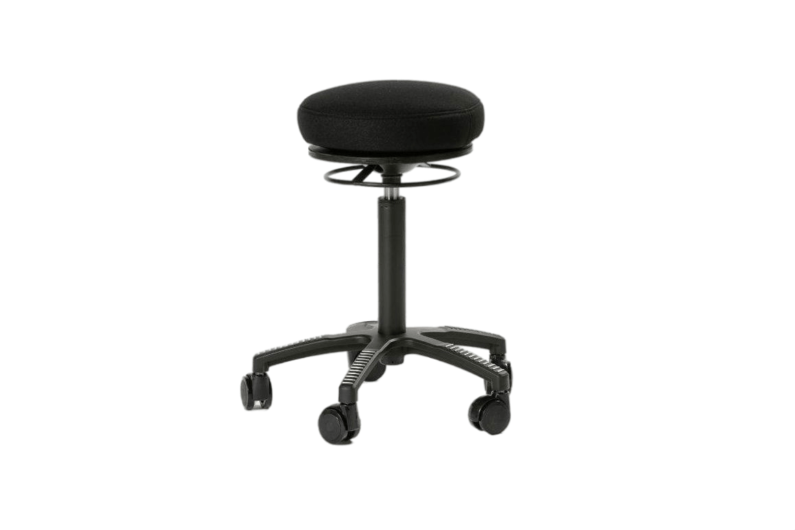  Air Balance (Svart) - Aktiva stolar och sitsar, hemmakontor, koncentrationssvårigheter, kontor, ryggbesvär, Stolar, trötthet - ErgoFinland