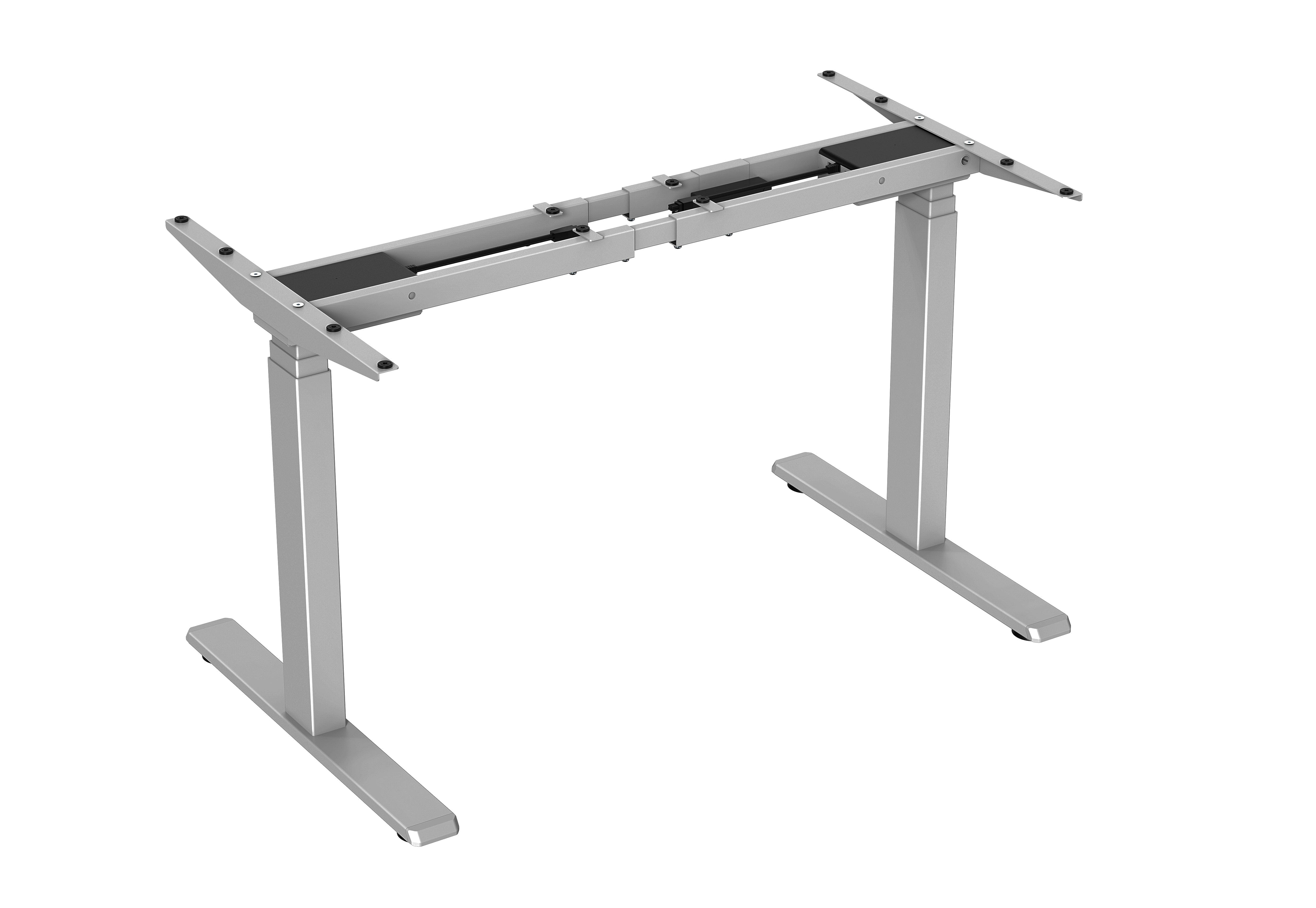  GetUpDesk Duo 2023 elektrisk ram (Grå) - bord, Tvåbenta skrivbord och ramar - ErgoFinland